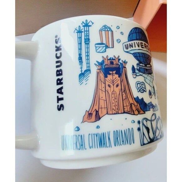 Universal Orlando Resort studio Starbucks Coffee Cup Mug new w/box discontinued - Picture 2 of 8